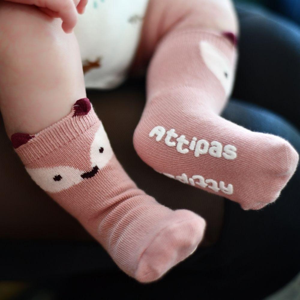Attisocks - meias raposa+panda